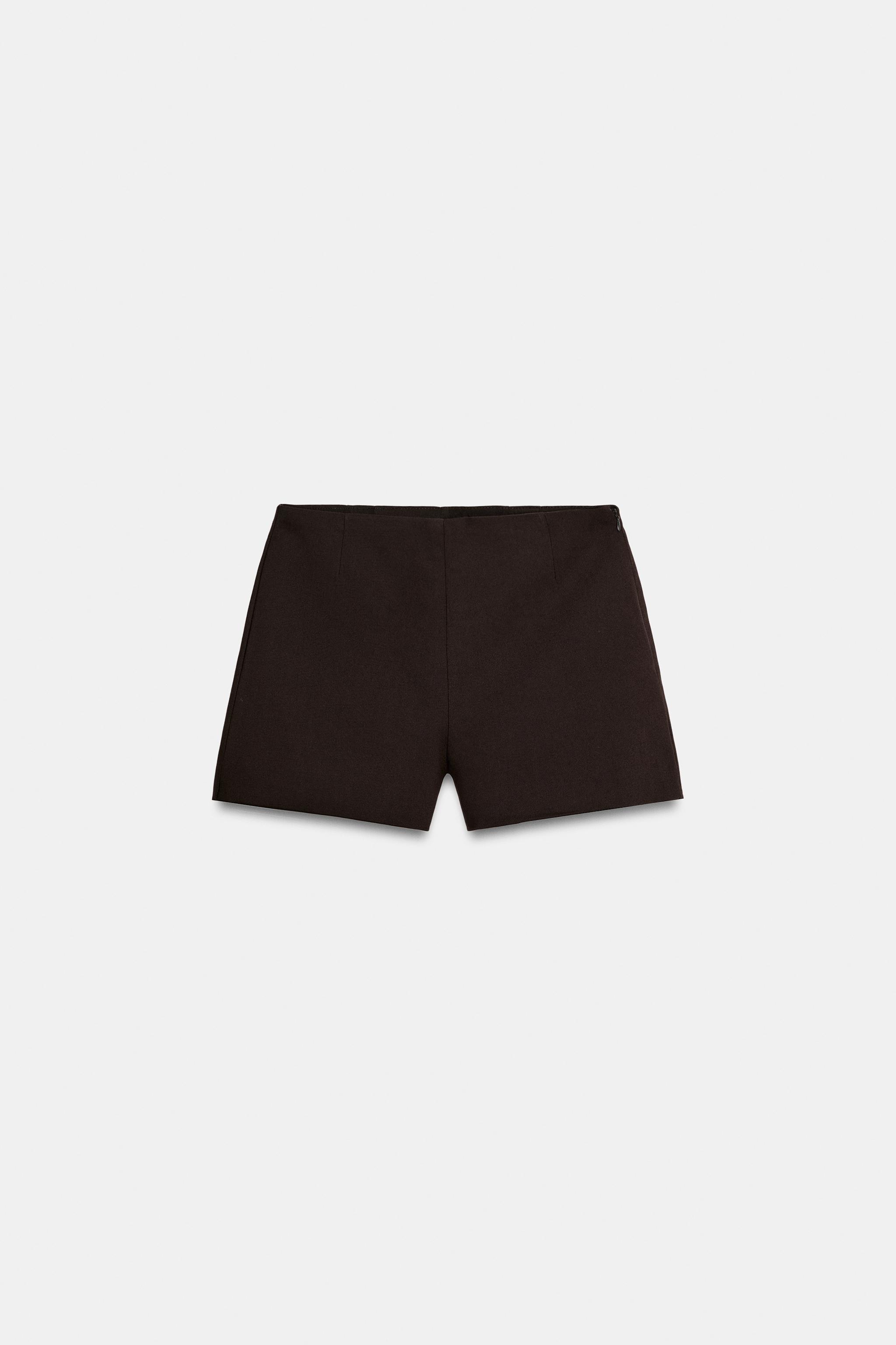 SHORT TAILLE HAUTE À POIS